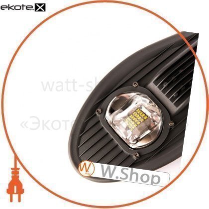Світильник вуличний LED консольний ST-30-04 30Вт 6400К 2700Лм сірий SMD, Евросвіт, 40177