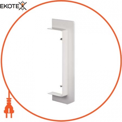 Тримач кабелю 45 - wall / ceiling frame - 185 x 55 mm - PC / ABS - polar white, Schneider, ISM10505P