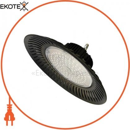 Світильник підвісний вологоз.LED 150W 6400K 14250Lm 100-265V IP65 d-347,7мм.чорний, Horoz Electric, 063-004-0150-010