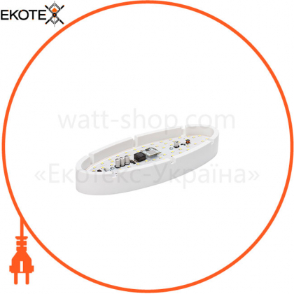 Світильник ERKA 1165D.i LED-B, настінний з вбудованим датчиком руху, 12 W, 4200K, оальний, білий, IP 65, ERKA, 116527