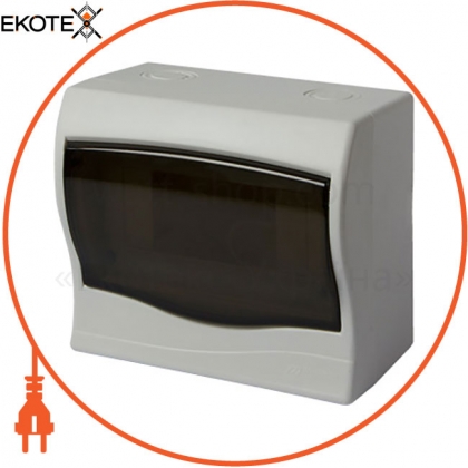 Enext s0290007u корпус пластиковий 6-модульний e.plbox.stand.n.06m, навісний multusan