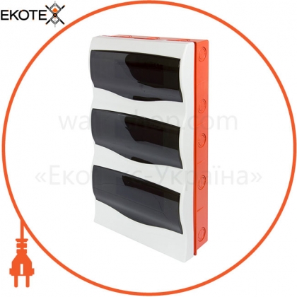 Enext s0290020u корпус пластиковий 36-модульний e.plbox.stand.w.36mu, що вбудовується multusan