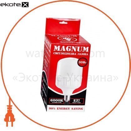 Magnum 90011766 лампа светодиодная bl80 30вт e27 6000k