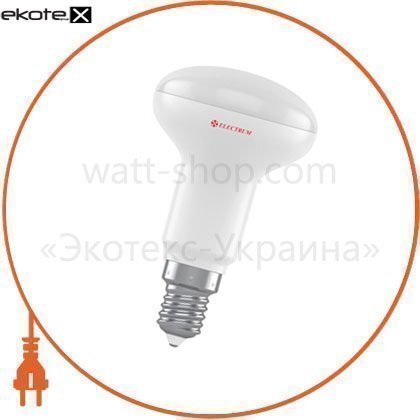 Лампа світлодіодна R50 рефлекторна LR-9 6W E14 4000K алюмопл. корп. A-LR-1906, Electrum, A-LR-1906