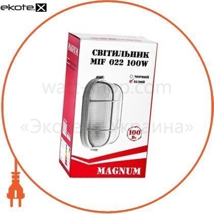Світильник настінно-стельовий MAGNUM MIF 022 100W E27 білий, Magnum, 10042334