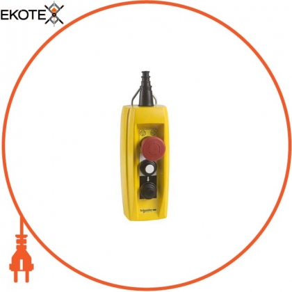 підвісний пульт управління XAC-B - 2 pushbuttons 1 Emergency stop, Schneider, XACB3191