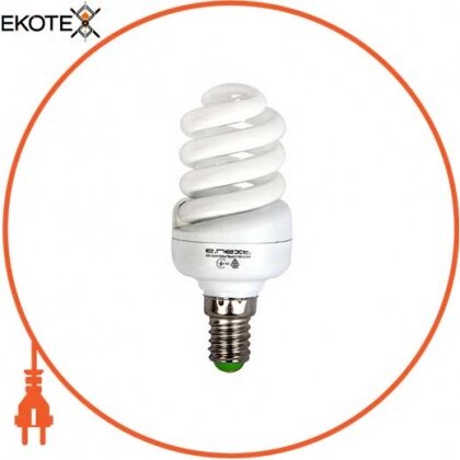 Enext l0260016 лампа энергосберегающая e.save.screw.e14.15.4200, тип screw, патрон е14, 15w, 4200 к, колба t3