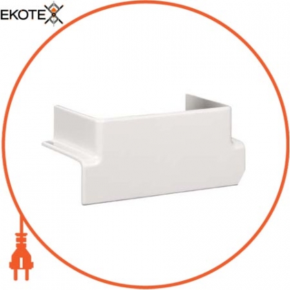 Тримач кабелю 45 - T-piece - 95-185 x 55 mm - PC / ABS - polar white, Schneider, ISM10208P