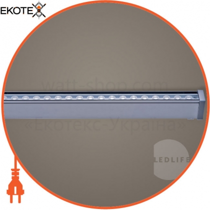SPIRITLINE архітектурний світильник, 600 мм, 42W, 6300Lm, 15 °, 70 °, 4000K, IP67, Ledlife, LW-600-N