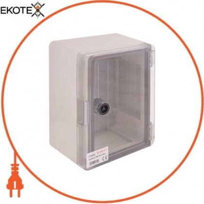 Enext CP5032 корпус ударопрочный из абс-пластика e.plbox.180.240.130.tr, 180х240х130мм, ip65 с прозрачными дверцами