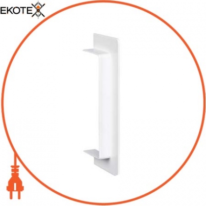 Тримач кабелю 45 - wall / ceiling frame - 165 x 55 mm - PC / ABS - polar white, Schneider, ISM10405P