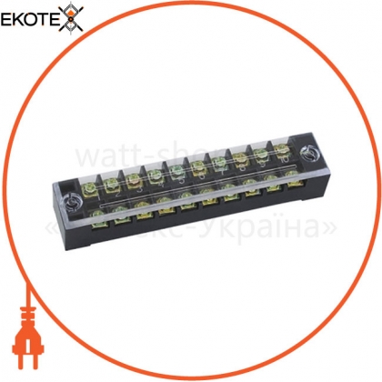 Клемна колодка захищена ENERGIO TB 15А 10 полюсів, ENERGIO, 51921