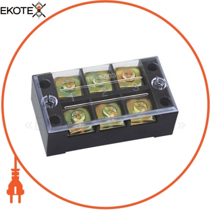 Клемна колодка захищена ENERGIO TB 45А 3 полюса, ENERGIO, 51913