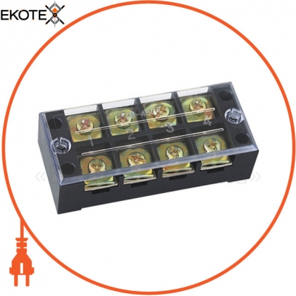 Клемна колодка захищена ENERGIO TB 60А 4 полюса, ENERGIO, 51918