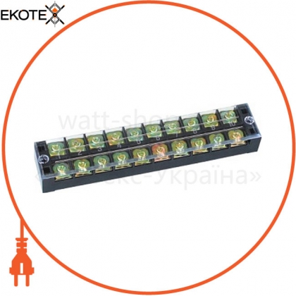 Клемна колодка захищена ENERGIO TB 45А 10 полюсів, ENERGIO, 51923