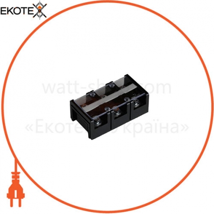 Клемна колодка захищена ENERGIO ТС 100А 3 полюса, ENERGIO, 51933