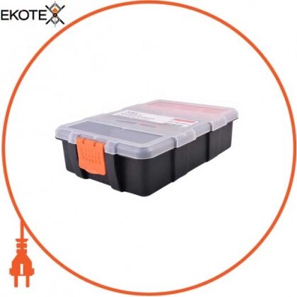 Enext t010016 органайзер пластиковий e.toolbox.16, 220х155х60мм