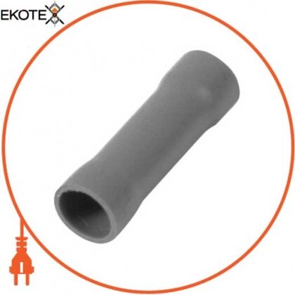 Гільза сполучна ізольована e.splice.stand.bv.1.grey 0,5-1,5 кв. мм, сіра, Enext, s4036006