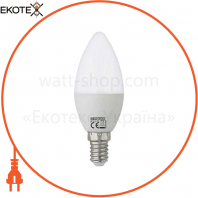 Лампа свеча SMD LED 6W 3000K E14 480Lm 175-250V/10/100