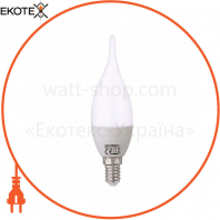 Лампа свічка на вітрі SMD LED 6W 6400K Е14 480Lm 175-250V/10/100