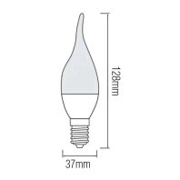 Світлодіодна лампа CRAFT-6 6W E14 4200К, Horoz Electric, 001-004-0006-031