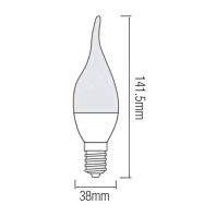 Світлодіодна лампа CRAFT-10 10W E14 4200К, Horoz Electric, 001-004-0010-030
