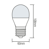 Cвітлодіодна лампа PREMIER-8 8W E27 3000К, Horoz Electric, 001-006-0008-023