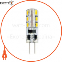 Лампа G4 SMD LED 1,5W 2700K 90Lm 220-240V силикон/25/200