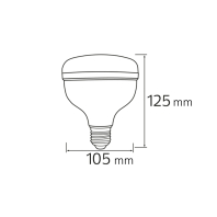Світлодіодна лампа CRYSTAL-30 30W E27 6400K, Horoz Electric, 001-016-1030-010