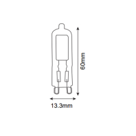 Світлодіодна лампа EXA-6 6W G9 2700К, Horoz Electric, 001-047-0006-020