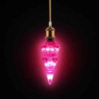 Світлодіодна лампа PINE 2W рожева, Horoz Electric, 001-059-0002-060