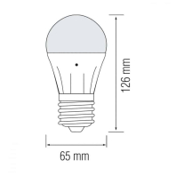 Світлодіодна лампа DARK-10 з сутінковим датчиком 6400K, Horoz Electric, 001-068-0010-010
