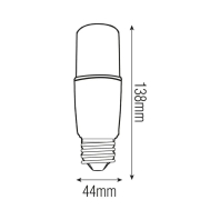 Світлодіодна лампа FOX-12 12W E27 6400К, Horoz Electric, 001-069-0012-010