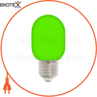 Лампа SMD LED 2W  E27 60Lm 220-240V зелена/1/200