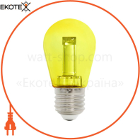 Лампа SMD LED 2W  E27 110Lm 220-240V жовта/1/200