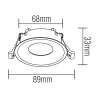 Корпуси під лампу KAKTUS-R білий, Horoz Electric, 015-034-0001-010
