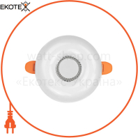Светильник встроенный LED 6W 3000K-6500K 480Lm 165-260V d-100 мм белый кругл./1/100