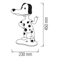 Світильник настільний OSCAR рожевий, Horoz Electric, 048-002-0015-030