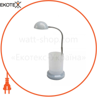 Настольная лампа LED HL010L 3W 130lm 3000k 220-240V белая/1/6