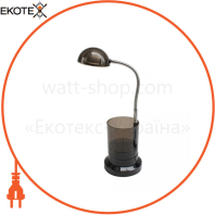 Настольная лампа LED HL010L 3W 130lm 3000k 220-240V черная/1/6