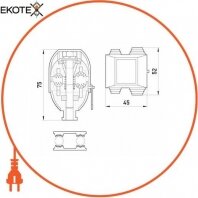 Ответвительный проколює затискач tarel.zpi.073 ZP3 (AsXS 35-70; AsXS 16-35), Enext, 73