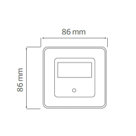 Світлодіодний світильник сходовий DIAMOND (з сенсором), Horoz Electric, 079-026-0001-010