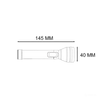 Ліхтарик ручний TORRES-1 1W, Horoz Electric, 084-046-0001-010