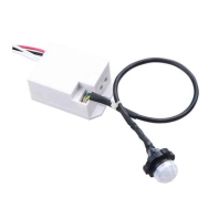 Датчик движения 1200W 220-240V IP20 360гр. белый