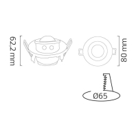 Датчик ROVER, Horoz Electric, 088-001-0011-010