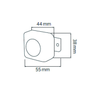 Датчик SANDERO білий, Horoz Electric, 088-004-0001-010
