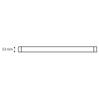 Рейка для трекового світильника 1м біла, Horoz Electric, 097-001-0001-011