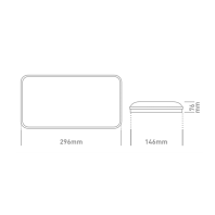 Антивандальний LED-світильник GLOBAL 1-GBH-08-2050-R 20W 5000K, Global, 1-GBH-08-2050-R