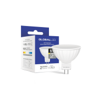 LED лампа Global MR16 5W тепле світло GU5.3 (1-GBL-113)