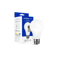 LED лампа GLOBAL A60 10W теплое свет E27 1-GBL-163-02